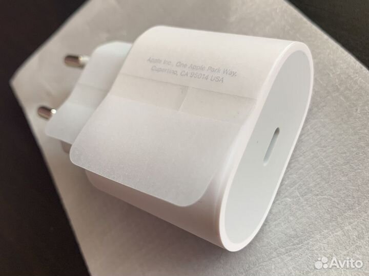 Оригинальная быстрая зарядка Apple