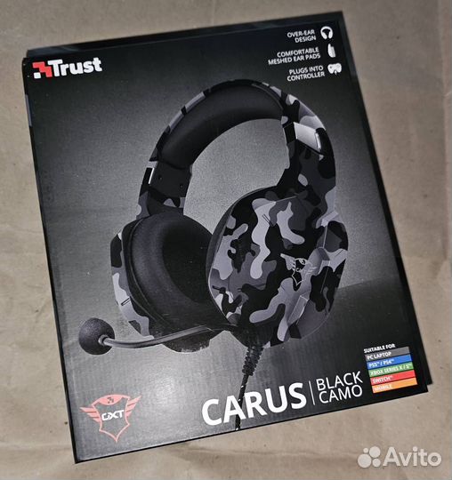 Проводная гарнитура Trust GXT 323K абс. новая ориг