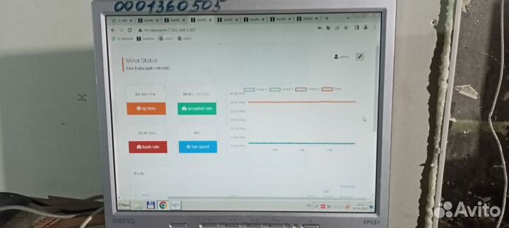 Asic whatsminer 70Th и 78Th