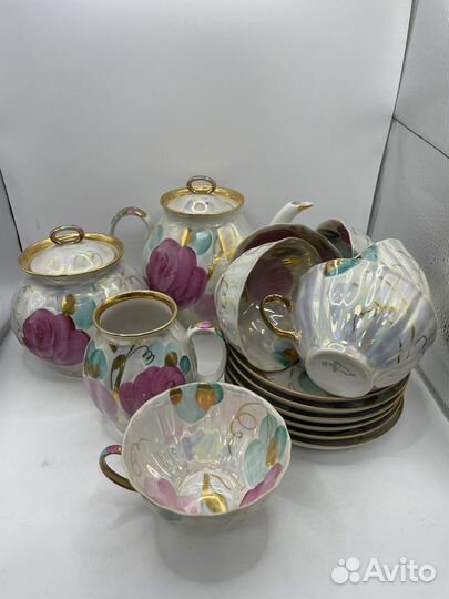 Фарфоровый чайный сервиз дулево СССР (сзр)