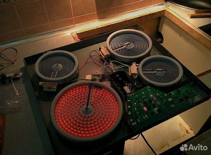 Ремонт варочных панелей, электроплит, духовок