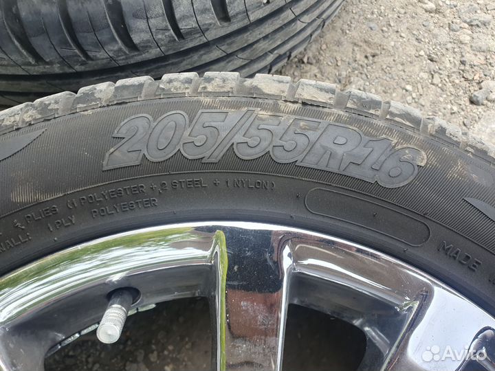 Комплект колёс 205/55/r16 (mazda,Honda,mitsubishi)