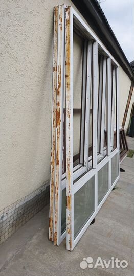 Пластиковые окна витражи бу