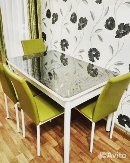 Прозрачная скатерть Гибкое стекло 95*45