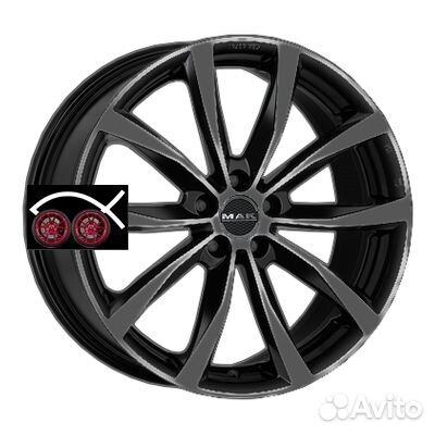MAK Wolf R18 7 5x110 ET41 CB65,1 Gloss Black
