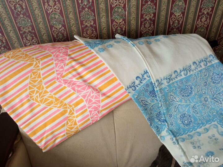 Наволочки, скатерти СССР, покрывало