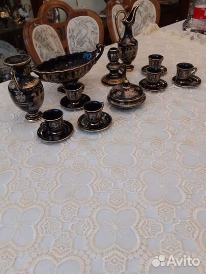 Кофейный сервиз, Греция, 6 персон