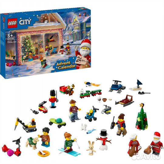 Lego City 60436 адвент-календарь 2024