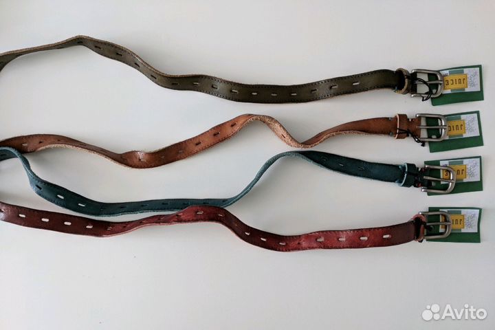 Ремни мужские женские кожаные