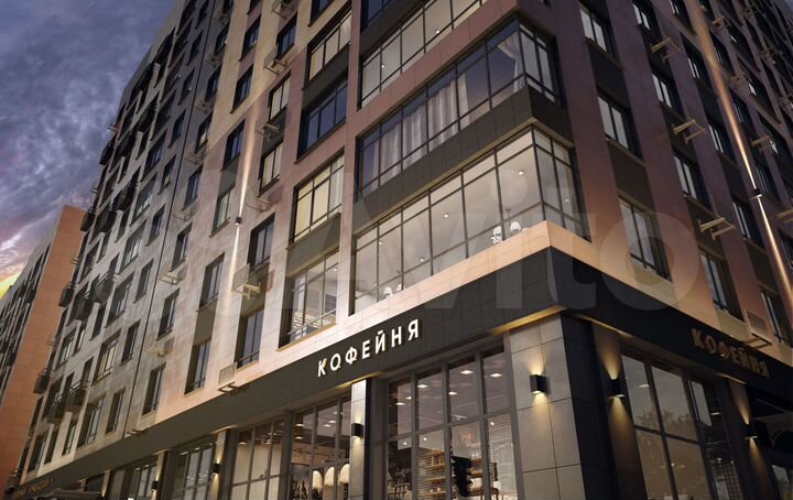 1-к. квартира, 40 м², 3/12 эт.