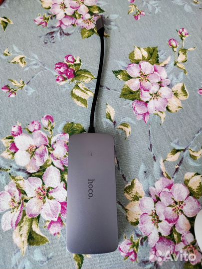 Hoco hb32 type c адаптер-переходник, почти новый