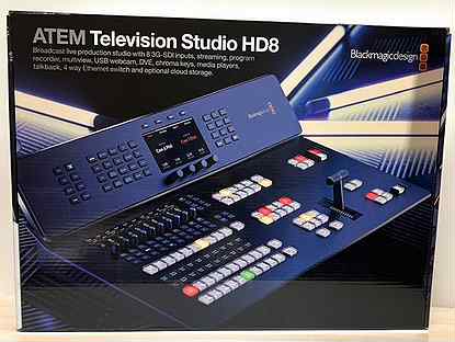 Blackmagic atem Television Studio HD8 (Новый)