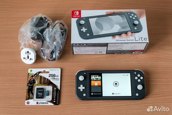 Прошитый новый Nintendo Switch Lite + 256 Gb