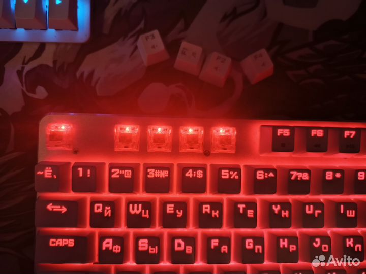 Игровая клавиатура ZET gaming Blade Kailh Red