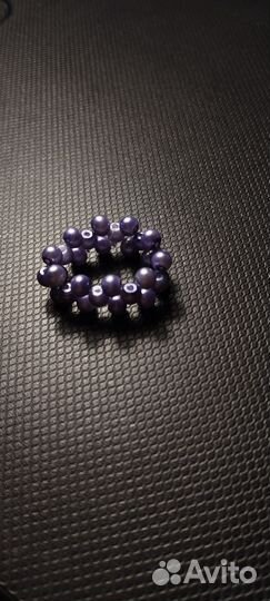 Кольцо из бисера