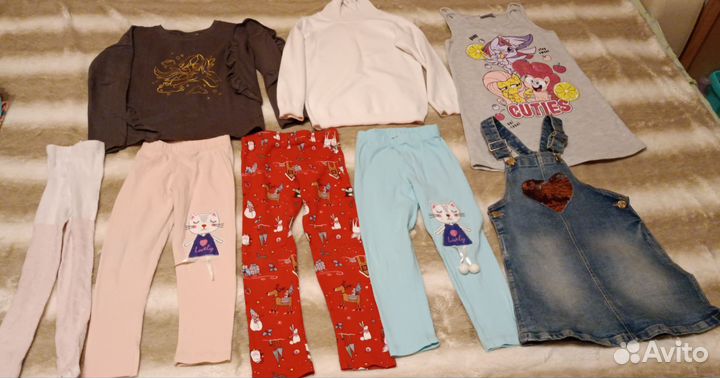 Пакет вещей для девочки 110