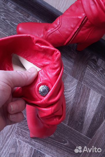 Ботильоны сапожки натуральная кожа 38