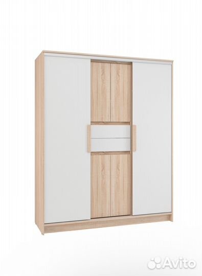 Шкаф-купе Эдем 1.7 м, без зеркал