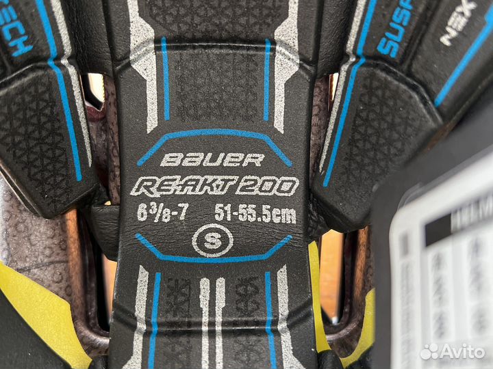 Шлем хоккейный bauer re akt 200 combo, новый