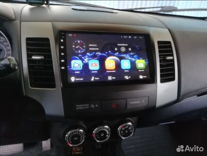 Магнитола планшет Mitsubishi Outlander XL (06-12)