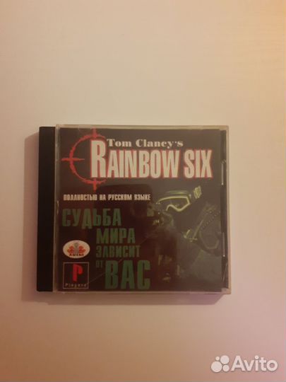 Диск для Playstation 1. Tom Clancy's Rainbow Six
