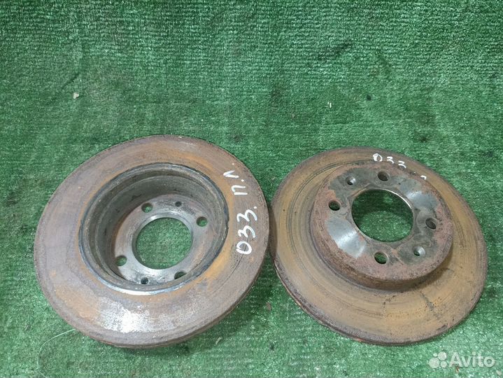 Диск тормозной передний вентилируемый Hyundai Acce