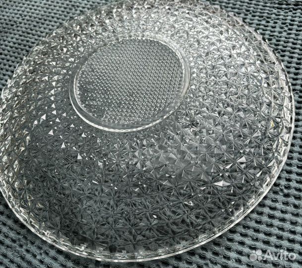 Блюдо стекло СССР