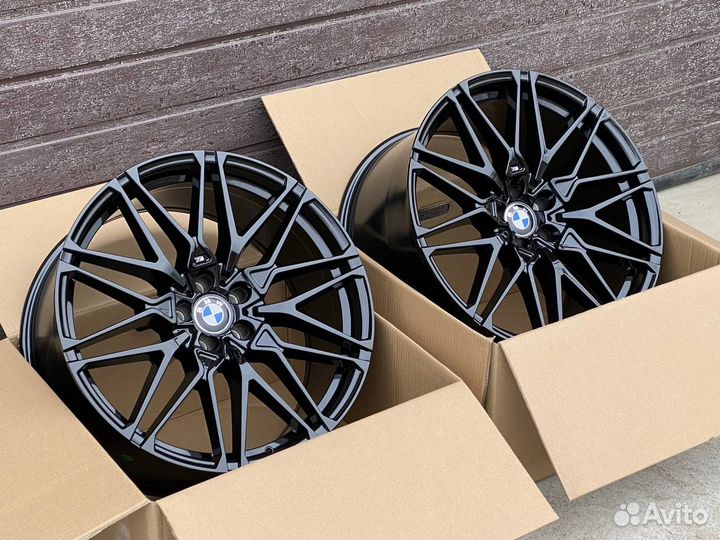 Литые диски новые разноширокие BMW R21 5-112