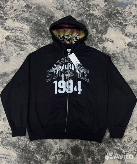 Зипка Supreme x Maison margiela MM6 с черепами