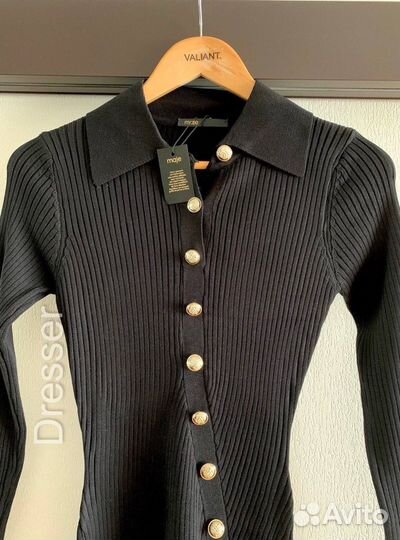 Платье maje черное