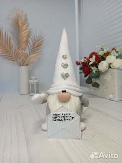 Скандинавский гном/сувенир/интерьерная кукла