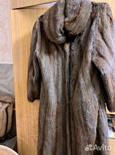 Шуба натуральная. Сурок