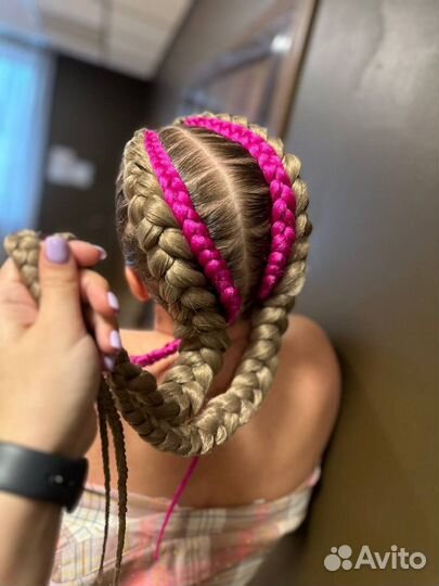 Модель на брейды косы
