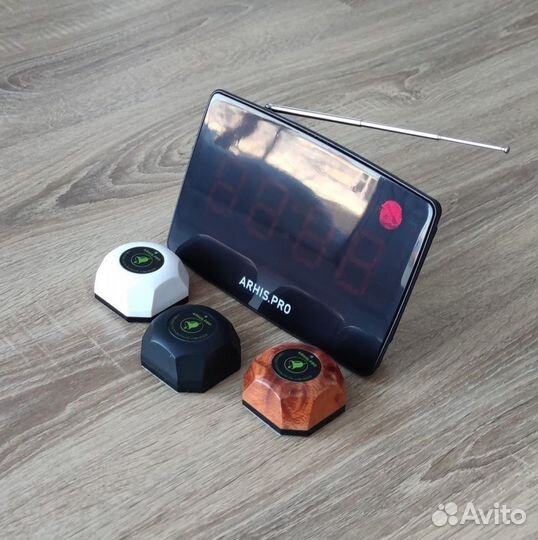 Табло вызова персонала и кнопки модель Бургер