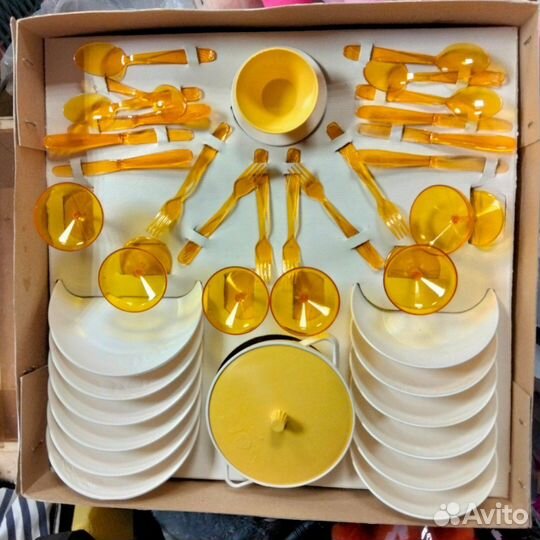 Сервиз кукольный СССР ТССР Новое