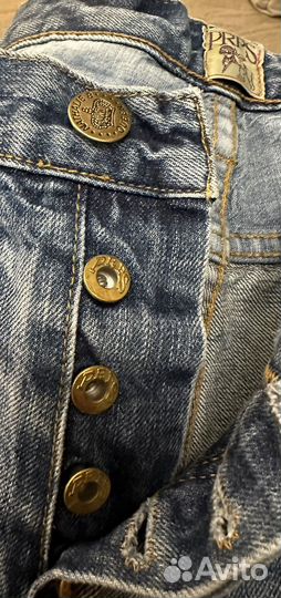 Джинсы prps унисекс, оригинал, размер на 46-48