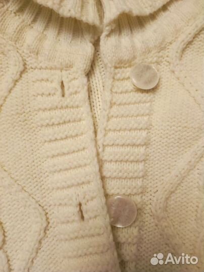 Теплая кофта для девочки