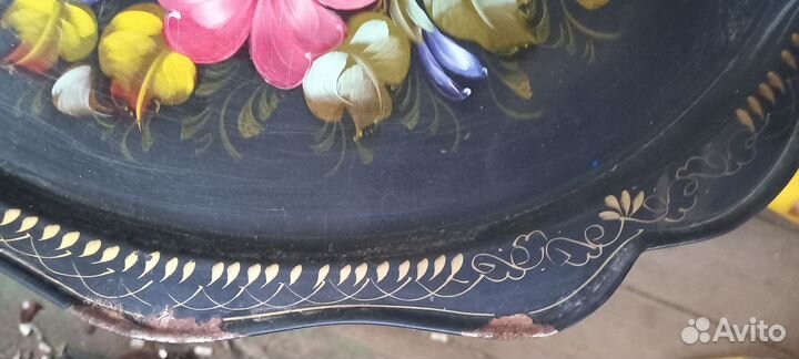 Жостовский поднос СССР