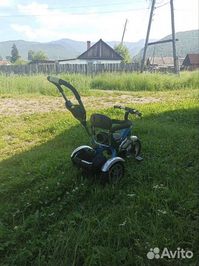 Велик детский с ручкой для управления