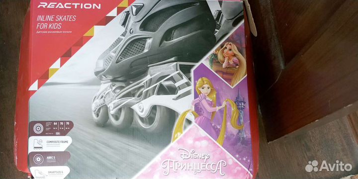 Роликовые коньки детские