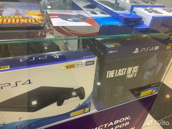 Sony playstation 4 pro 1tb+1 игра Б.у\ гарантия