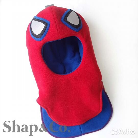 Шапка шлем Человек-паук