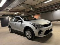 Kia Rio X 1.4 AT, 2021, битый, 117 357 км, с пробегом, цена 895 000 руб.