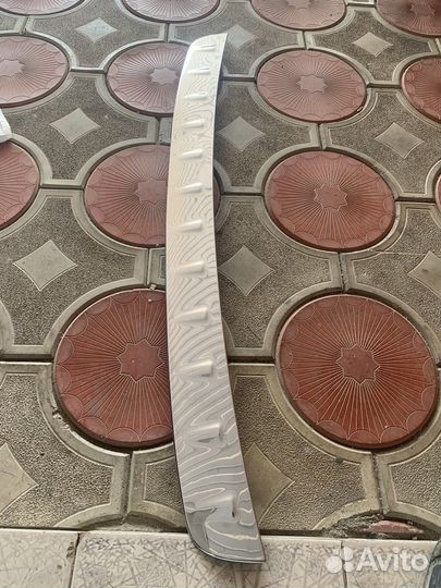 Накладка заднего бампера на mercedes glb