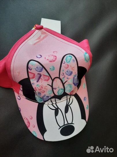 Новая кепка Disney Обхват головы 54см(от 6 лет)