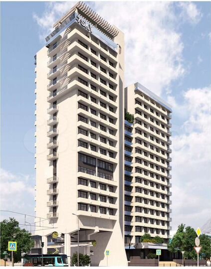Апартаменты-студия, 40,5 м², 4/18 эт.
