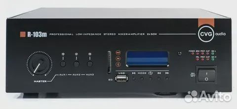 Микшер-усилитель двухканальный cvgaudio R-103