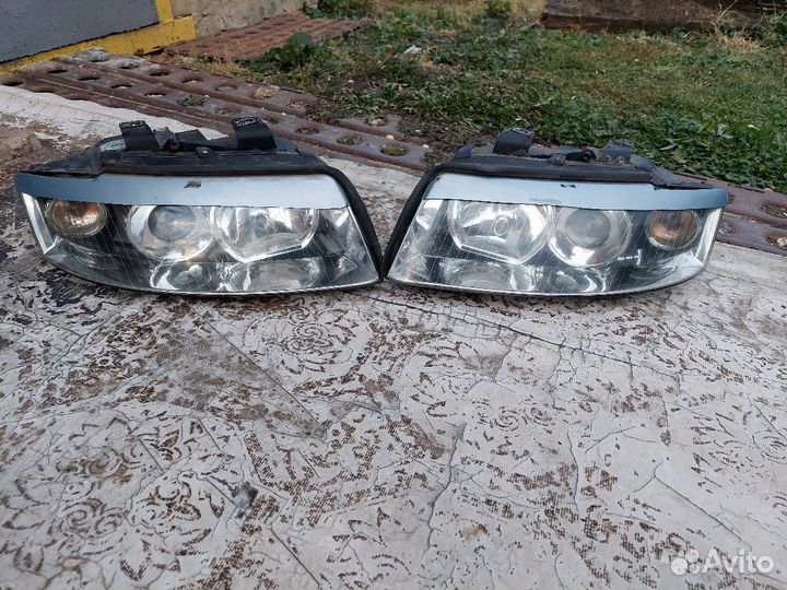 Фары на Ауди а4 5т также подходит на d8