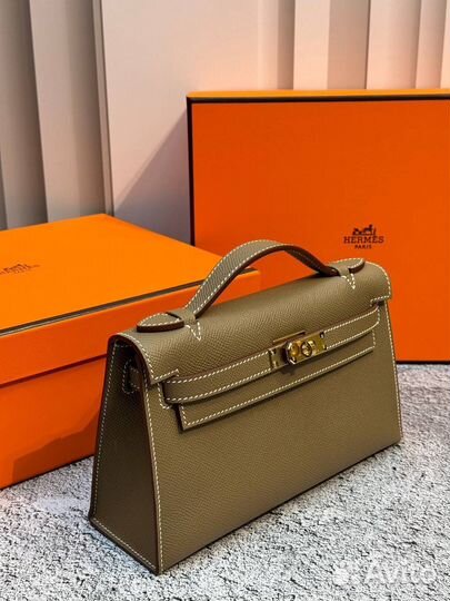 Сумка Hermes kelly pochette 22