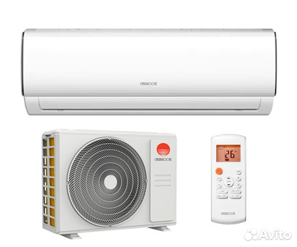 Кондиционер Midea CSA-09 20-30м монтаж доставка